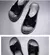 Image of UXST Men's Flip Flops: Quality PU Leather, Flat Rubber Sole, Comfortable Cross Strap