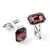 Luxury Men's Cufflinks with Colored Crystals - Elegance and Style on internet