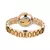 Forsining Skeleton Women's Automatic Watch: Luxury, Diamonds, Luminous Hands and Gold Stainless Steel - online store