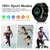 LIGE Unisex Sports Smartwatch: Full Touch Screen, Health Monitor and Notifications (iOS/Android) - Carlo Collection - A sua loja de variedades completa