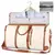 Image of Save Space in Style: Large Foldable PU Suit Bag for Travel