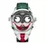 Lige legal coringa relógio masculino clássico palhaço relógios moda pulseira en internet
