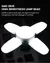 Image of E27 28W Foldable LED Bulb: Super Bright, Fan Shaped and Energy Saving