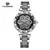 Forsining Skeleton Women's Automatic Watch: Luxury, Diamonds, Luminous Hands and Gold Stainless Steel