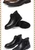 Image of SBIP Chelsea Luxury Men's Boots: Retro PU Leather, Thick Sole, Comfort and High Quality