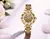 Forsining Skeleton Women's Automatic Watch: Luxury, Diamonds, Luminous Hands and Gold Stainless Steel - online store