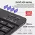 Image of EMTRA Bluetooth Wireless Keyboard and Mouse Kit: Universal, Silent and Ergonomic for Multiple Devices