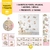 Combo Animais da Fauna Brasileira Rosa KIT Com Enfeite de Porta MDF - loja online