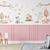 Kit Painel Decorativo Bosque Encantado Rosa