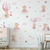 Kit Painel Decorativo Ursinha Princesa Realeza Rosa - comprar online