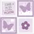 Imagem do Combo Borboletas Lilas KIT Com Enfeite de Porta MDF