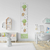 Combo Leaozinho Aquarelado Verde KIT Com Enfeite de Porta MDF - Mamãe Decoração - Decoração Infantil, Adesivos, Enfeite de Porta e Papeis de Parede.