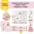 Imagem do Combo Fazendinha Aquarelada Rosa KIT Com Enfeite de Porta MDF