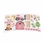 Combo Fazendinha Aquarelada Rosa KIT Com Enfeite de Porta MDF - Mamãe Decoração - Decoração Infantil, Adesivos, Enfeite de Porta e Papeis de Parede.