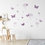 Imagem do Combo Borboletas Lilas KIT Com Enfeite de Porta MDF