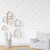 BOLINHAS ADESIVOS DE PAREDE INFANTIL ROSA E CINZA - Mamãe Decoração - Decoração Infantil, Adesivos, Enfeite de Porta e Papeis de Parede.