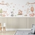 Kit Painel Decorativo Bosque Encantado Bege