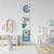 Combo Coala Azul KIT Com Enfeite de Porta MDF - Mamãe Decoração - Decoração Infantil, Adesivos, Enfeite de Porta e Papeis de Parede.