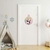 Combo Ursinha Panda Rosa KIT Com Enfeite de Porta MDF - Mamãe Decoração - Decoração Infantil, Adesivos, Enfeite de Porta e Papeis de Parede.