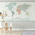 Papel de Parede Mapa Mundi Vintage - comprar online