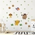 Combo Rei Leao KIT Com Enfeite de Porta MDF - Mamãe Decoração - Decoração Infantil, Adesivos, Enfeite de Porta e Papeis de Parede.