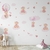 Kit Painel Decorativo Ursinha Princesa Realeza Rosa - Mamãe Decoração - Decoração Infantil, Adesivos, Enfeite de Porta e Papeis de Parede.