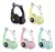 Auriculares inalambricos Cat con luz led Tienda Malu