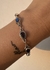 Pulseira labradorita facetada