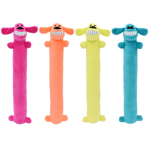 Brinquedo Pelúcia Pet Shop Cães cachorro Mordedor Apito-Loofa dog 30cm