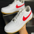 Tênis Nike Air Force Branco/Vermelho unissex - loja online