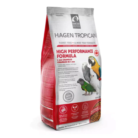 Extrusada Tropican Alta Performance HP4 - médios e Grandes Psitacídeos Bit 4mm - Hari