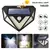 Foco sensor con panel solar
