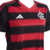 nova-camisa-manto-i-titular-home-1-do-flamengo-mengao-para-temporada-ano-de-2025-2026-25-26-adidas-vermelho-com-preto-rubro-negro-com-detalhes-emblema-escudo-branco-modelo-feminino-versao-torcedora-urubu-mulheres-meninas