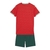 Kit Infantil Seleção Portugal I 25/26 - Puma - Vermelho e verde - comprar online