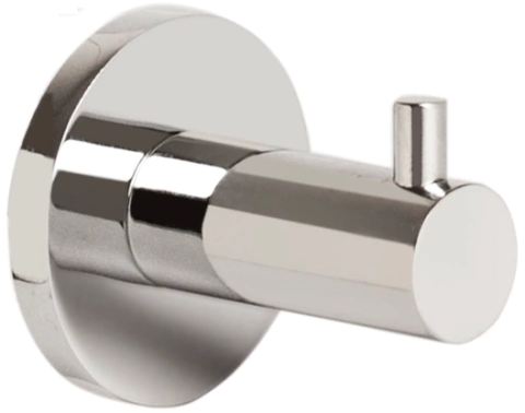 Percha simple Basic cromo - comprar online