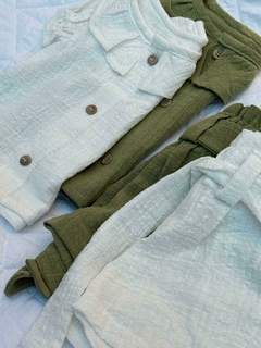CONJUNTO BLUSA + SHORT GASA - La tribu Kids