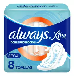 ALWAYS XTRA DOBLE PROTECCION SECA C-ALAS 8u - comprar online