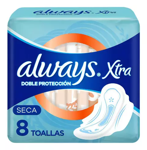 ALWAYS XTRA DOBLE PROTECCION SECA C-ALAS 8u - comprar online