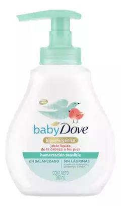 DOVE JAB LIQ PARA BEBE H- SENSIBLE 200ML - comprar online