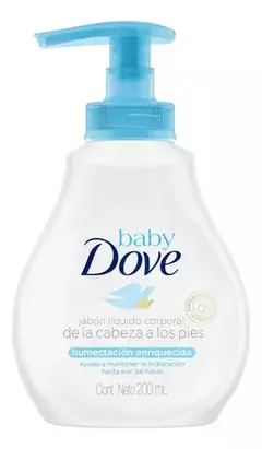 DOVE JAB LIQ PARA BEBE H- ENRRIQUECIDA 200ML - comprar online