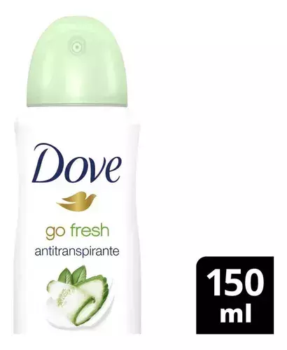 DOVE PEPINO Y TE VERDE DESODORANTE FEM 150ML - comprar online