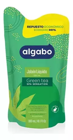 ALGABO JAB LIQ GREEN TEA DP REPUESTO 300ML - comprar online