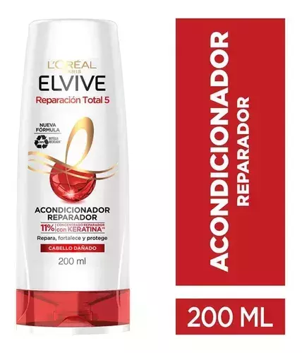 ELVIVE ACONDIONADOR REPARACION TOTAL 5 KERATIN 2OOML - comprar online