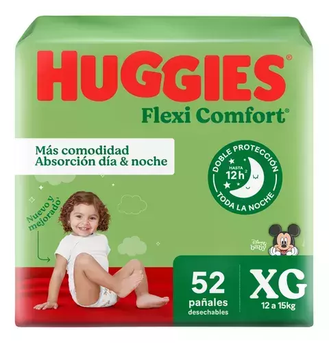 HUGGIES FLEXI COMFORT AHORRA PACK XG X 52 - comprar online