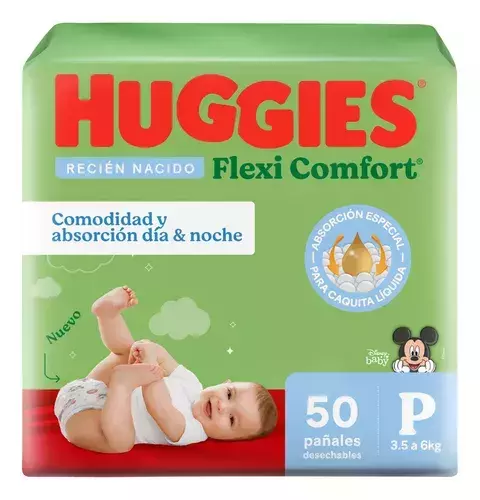 HUGGIES FLEXY COMFORT RN P50 - comprar online