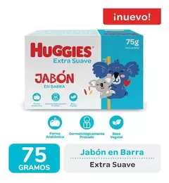 HUGGIES JABON DE TOCADOR EN BARRA EXTRA SUAVE - comprar online