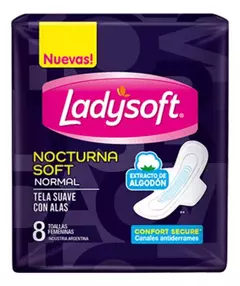 LADYSOFT NOCTURNA NORMAL C-ALAS 8u - comprar online