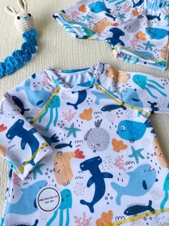 CONJUNTO UV REMERA MANGAS LARGAS + SHORT - comprar online