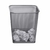 Lixeira De Ferro Quadrada - 16,5L