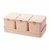 Conjunto 3 Porta Temperos De Bambu Com Colher - 10x18cm na internet